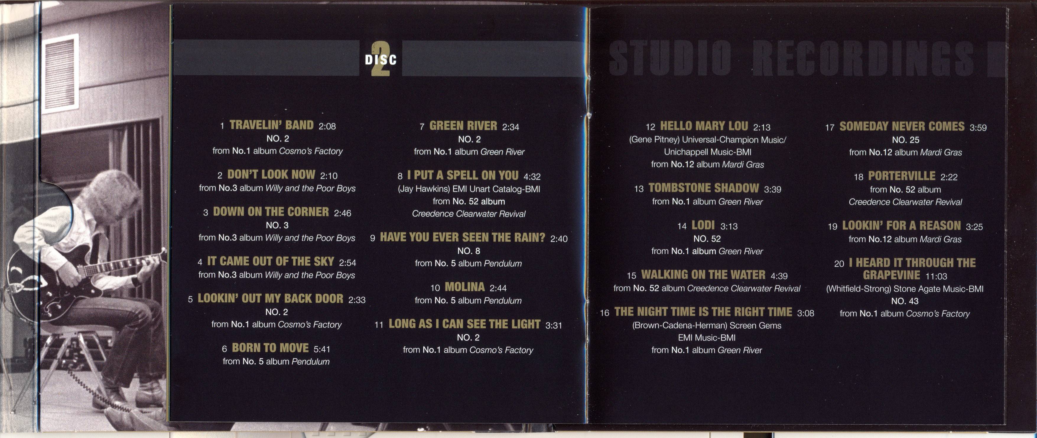 Creedence Clearwater Revival Ultimate CCR : Booklet 8